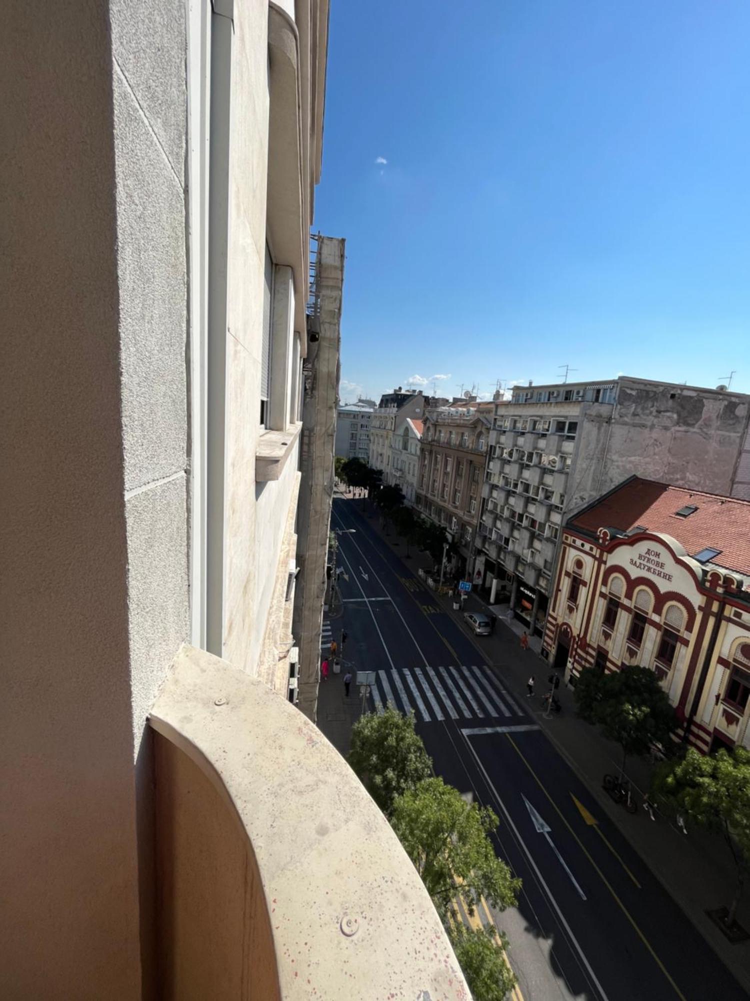 Terazije Square Lux Apartment بلغراد المظهر الخارجي الصورة